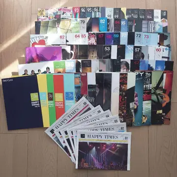 GLAY 팬클럽 뉴스레터 HAPPY SWING vol.15~106 외