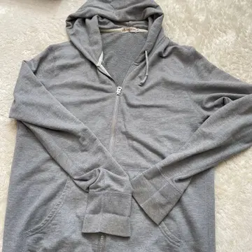 KANEKICHI 그레이 집업 후드티