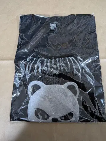 미개봉 새상품 EVIL SKZOO 티셔츠 지니레트 어둠 티