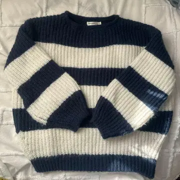 MOUSSY 보더 니트탑 새상품급