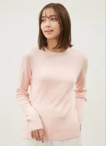 새상품 미라 오웬 소프트 리브 니트 풀오버