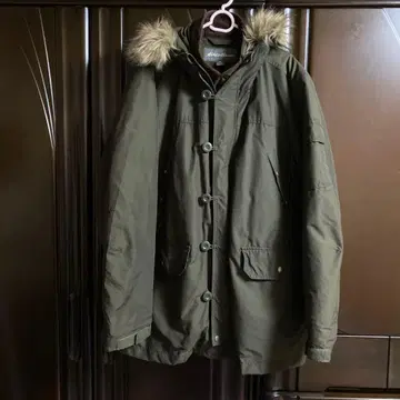 Eddie Bauer 모즈 코트 L 사이즈 올리브 그린