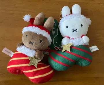 하우스텐보스 한정판 크리스마스 미피 & 멜라니 키체인