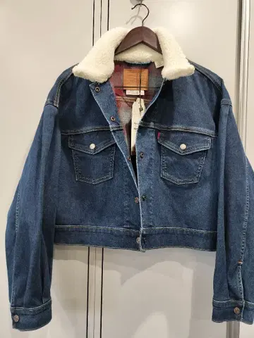 Levi's 리바이스 보아 자켓 여성용 S 일본 사이즈 M