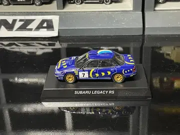 교쇼 1/64 스바루 레거시 RS 랠리 미니카
