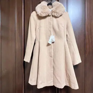 dazzlin 플레어 코트 S 카멜 여성용