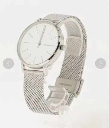 innovator 엔켈 스웨덴 디자인 손목시계 실버 메쉬