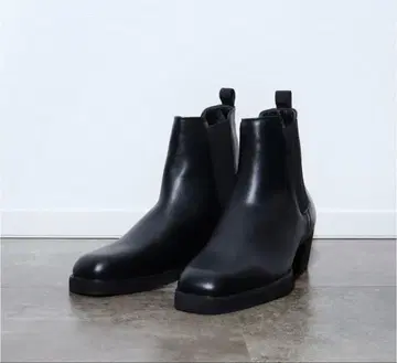 MB 하이엔드 스퀘어토 하이힐 부츠 리얼 가죽 스무스 ver M 사이즈