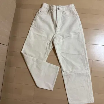 야누크 데님 팬츠 에크루 화이트 25