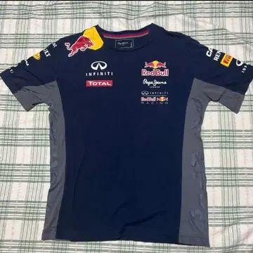 Red Bull Racing F1 팀 티셔츠 네이비 M 레드불