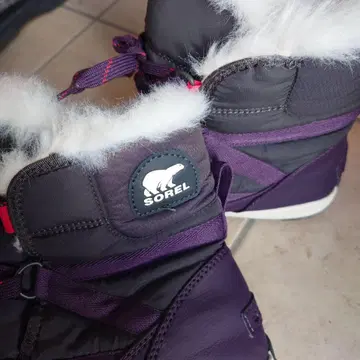 SOREL 퍼플 어그 부츠