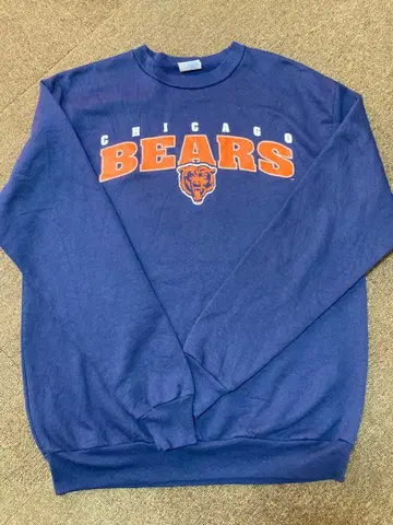Chicago Bears 맨투맨 네이비 90's L