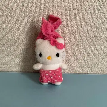 초레어! 헬로키티 목욕 후 봉제 인형 마스코트