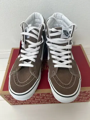 새상품 VANS Sk8-Hi 25cm Theory Walnut 베이크루즈