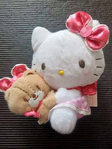 초레어템! 택 포함! 헬로키티 타이니 참 페어 봉제 인형