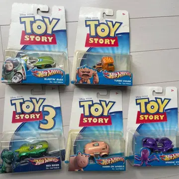 토이스토리 미니카 세트 5종 세트 미사용 새상품