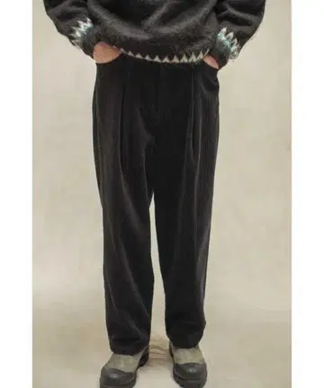 [ monkey time ] 코듀로이 팬츠 S 블랙 미사용 새상품