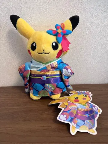 포켓몬 센터 한정 카나자와의 피카츄 봉제 인형 택 포함