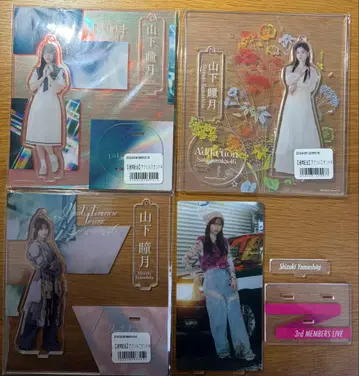 사쿠라자카46 야마시타 시즈키 아크릴 스탠드 4종 세트