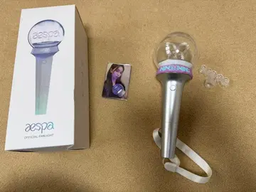 aespa 응원봉 트레이딩 카드 포함