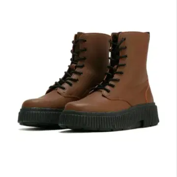 [ 미사용 ] PUMA 푸마 레이스업 부츠 통굽 23.5