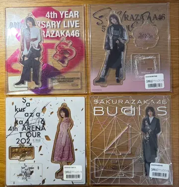 사쿠라자카46 후지요시 카린 아크릴 스탠드 4종 세트