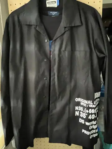 DOUBLESTEAL 블랙 셔츠 덤 포함