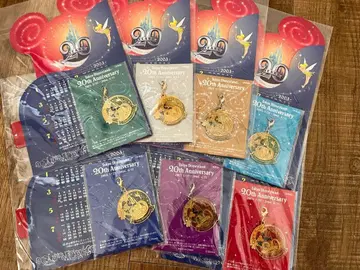 도쿄 디즈니랜드 20주년 기념 키링 세트