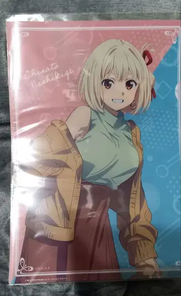 리코리스 니시키기 치사토 이노우에 타키나 클리어 파일 세트