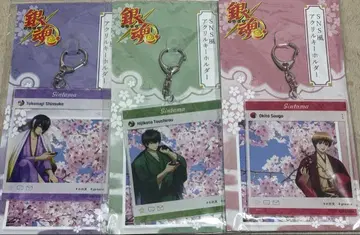 은혼 꽃놀이 SNS풍 아크릴 키링 4개