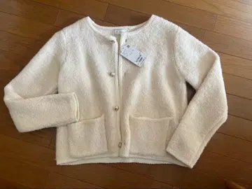 미사용 새상품 로페피크닉 니트 가디건