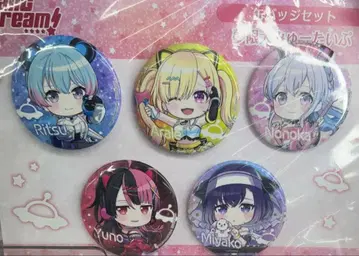 뱅드림 아키하바라 게이머즈 한정판 무한대뮤다이프 캔뱃지 세트