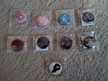 더 크로마니욘즈 캔뱃지 9개 세트