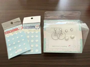 [ 새상품 미사용 ] 붙이기만 하는 귀걸이 PiPPi