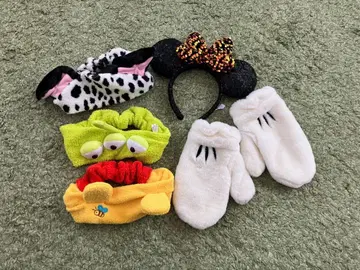 TOKYO 디즈니 리조트 머리띠, 장갑 세트