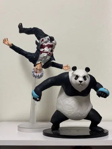 주술회전 고죠 사토루 팬더 피규어