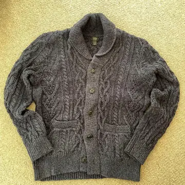 J.crew 숄카라 가디건