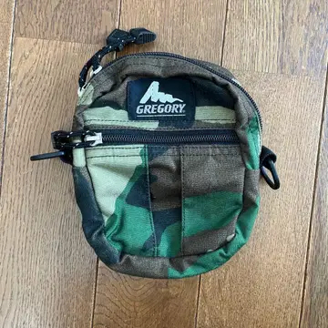 GREGORY 카모플라쥬 숄더백