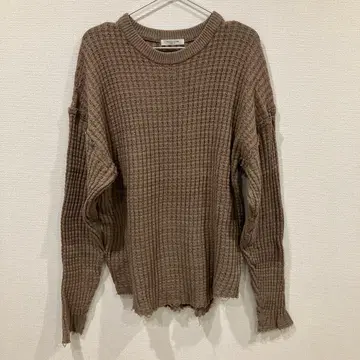 FREAK'S STORE 베이지 긴팔 상의 & 스커트