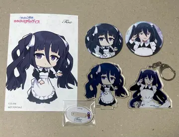 좀비랜드 사가 오시아도 타에 세트 아크릴 스탠드 캔뱃지 아크릴 키링 특전