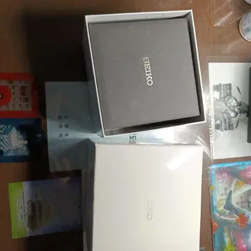 SEIKO F9002 골드 가죽 기계식 수동 와인딩 시계