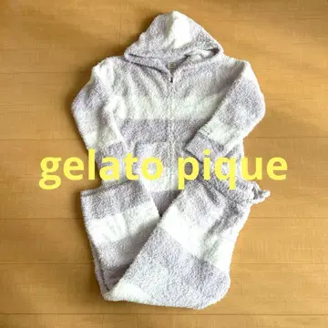 새상품급 gelato pique 모코모코 룸웨어 상하의 세트