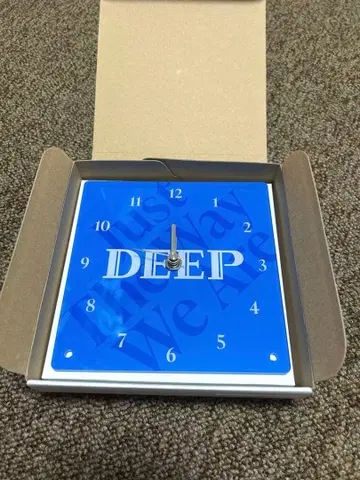 DEEP 빌보드 라이브 공연 한정판 오리지널 아크릴 시계