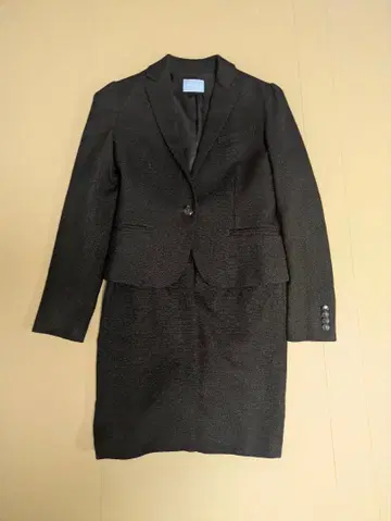 THE SUIT COMPANY 블랙 스커트 수트