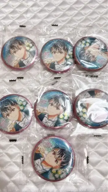 아이나나 모모 마리마리 캡슐 캔뱃지 캡뱃 7개 세트