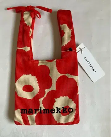 새상품 마리메꼬 우니코 니트 토트백 우니코
