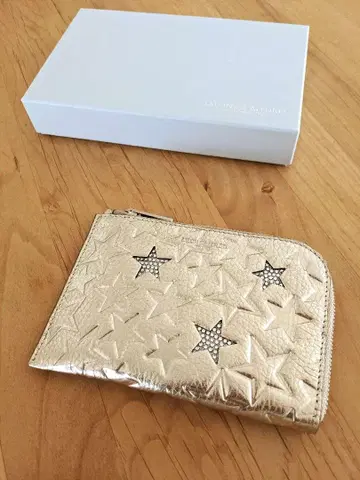 쓰리스타 L자 미니 지갑 SALON DE ALFURD TOKUO! 골드