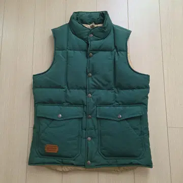 HYSTERIC GLAMOUR 그린 다운 베스트 M