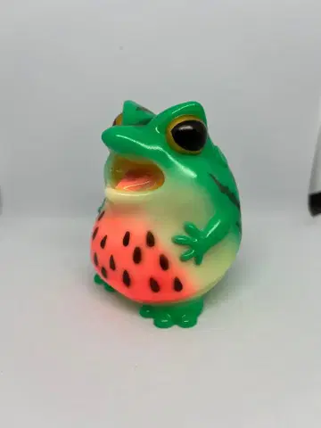 개구리 수박(빨간색)페인터넷 소프트 비닐