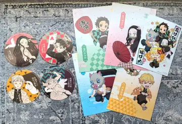 귀멸의 칼날 엽서 코스터 오카야마 카마도 탄지로 카마도 네즈코 묶음 판매